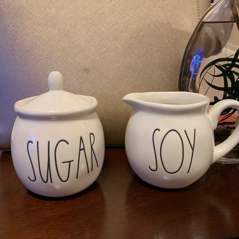 Rae Dunn Sugar Soy Set